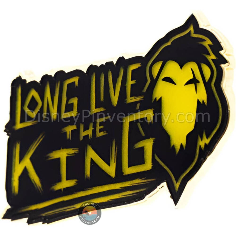 Disney Villains Black and Gold Series Mystery Pin Set - Scar - PALM Exclusive - Pin 44942