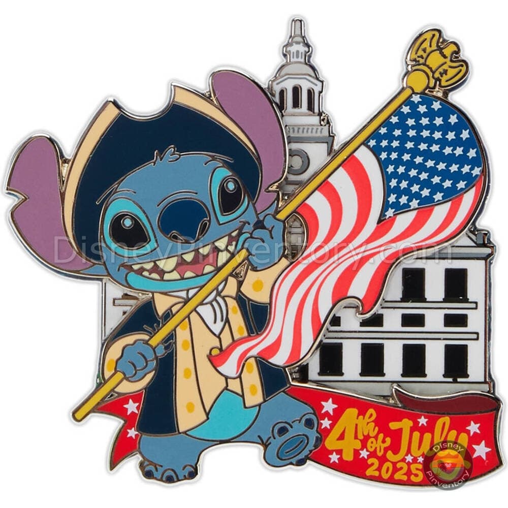 Stitch 4th of July 2025 Pin - Lilo & Stitch - Pin 44951