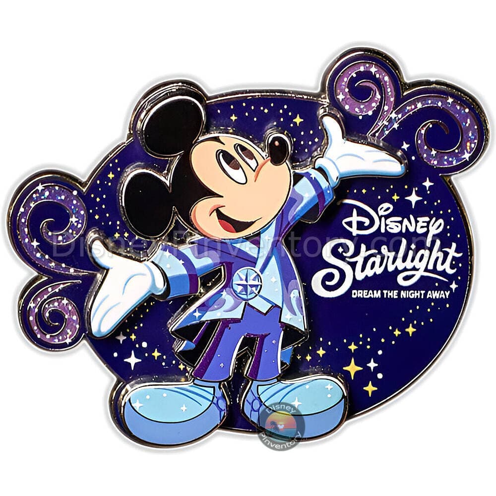 Disney Starlight: Dream the Night Away Parade - Mickey Mouse - Pin 44981