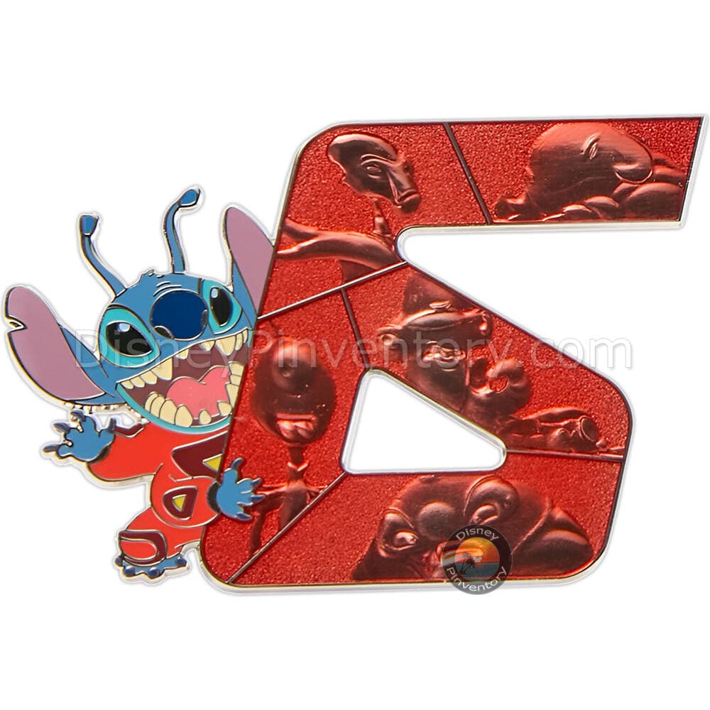 626 Day: Stitch 626 and His Ohana Mini Jumbo Box Pin Set - Pin 44984