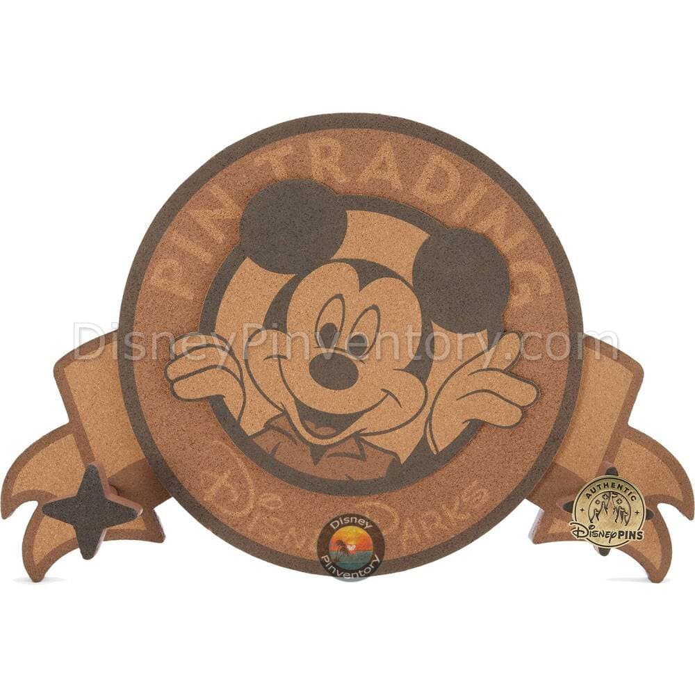 Mickey Mouse Disney Pin Trading 25th Anniversary Pin Board with Pin - Pin 45062
