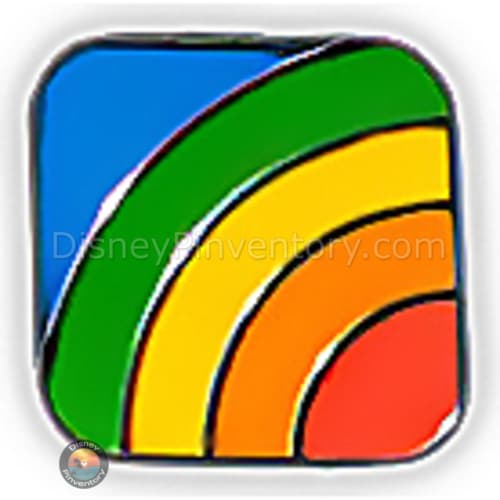 Disneyland Paris Jumbo Castle Pride 2025 Pin Set - Rainbow Pin Only - Pin 45084
