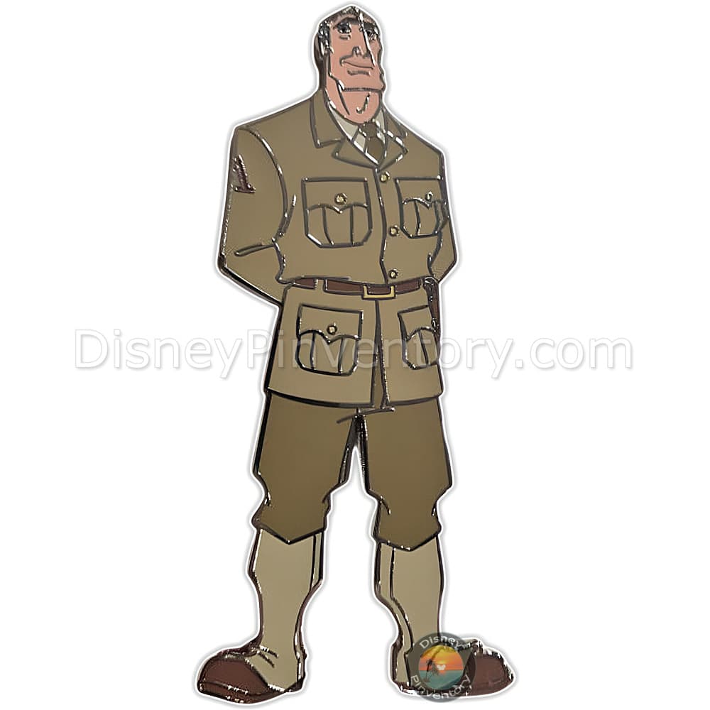 Commander Lyle Tiberius Rourke - Disneyland Paris Pin Trading Time Event June 2025 - Pin 45105