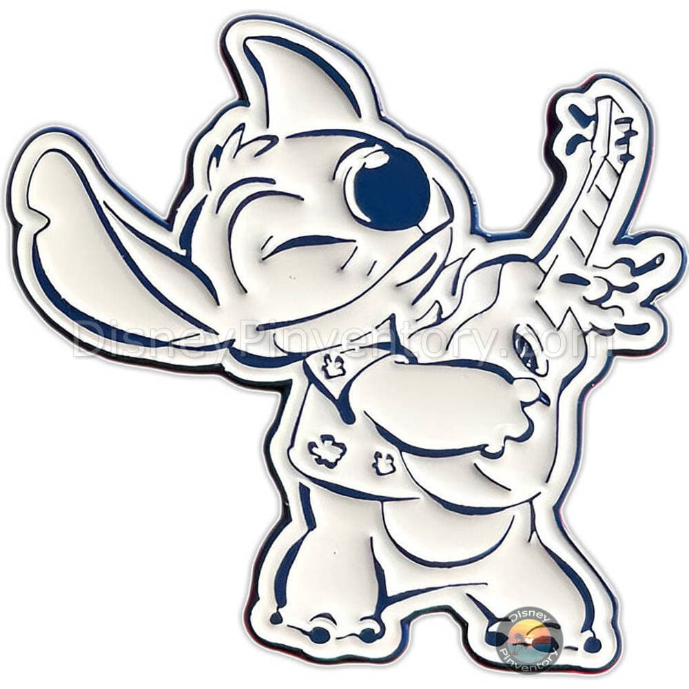 Disneyland Paris - Stitch Lifestyle Ukulele Pin - Pin 45115