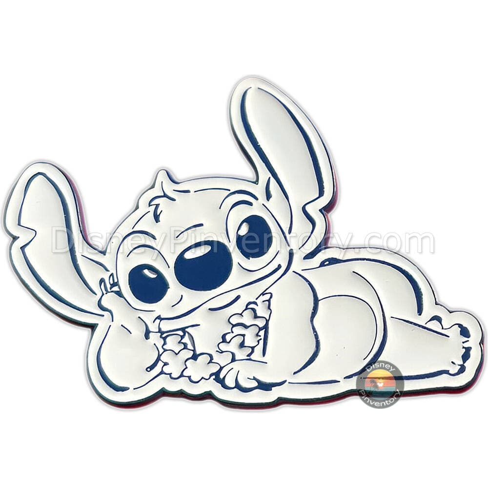Disneyland Paris - Stitch Lifestyle Lying Down Pin - Pin 45118