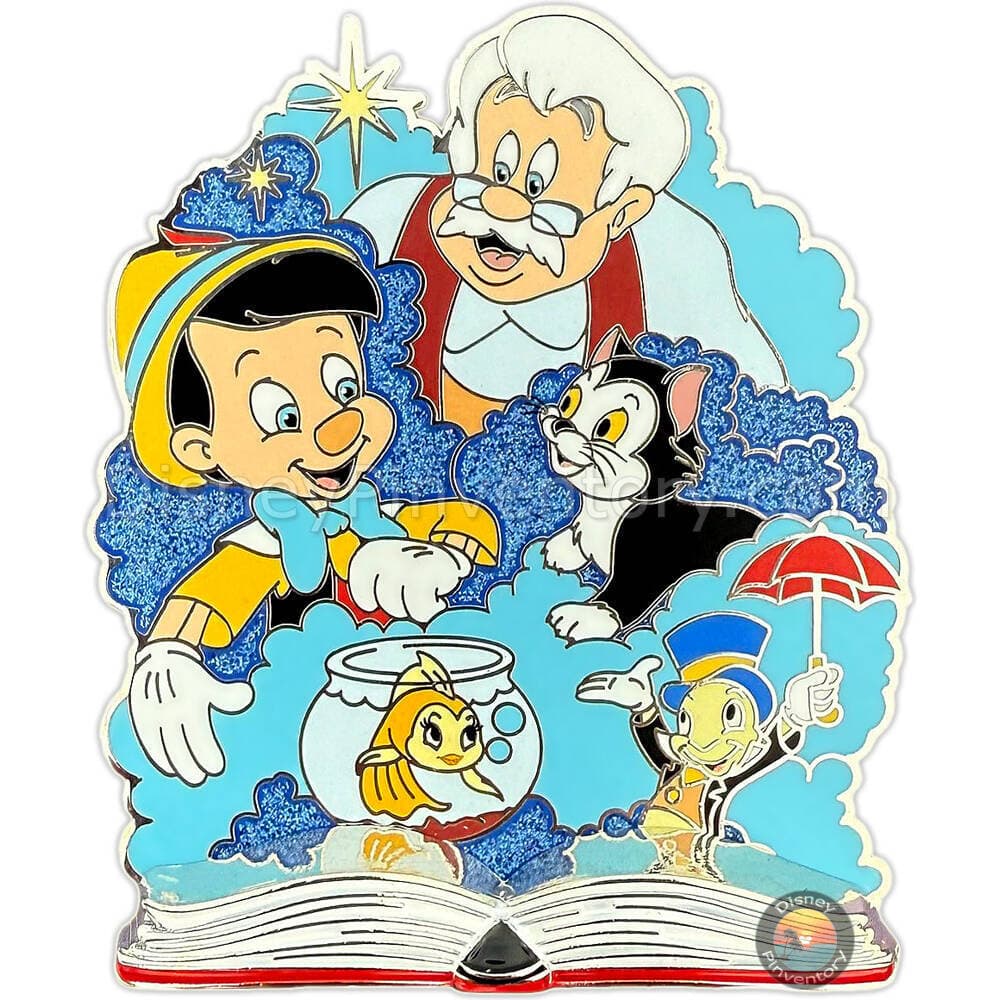 Pinocchio Fairy Tale Moments Pin - Pin 45127