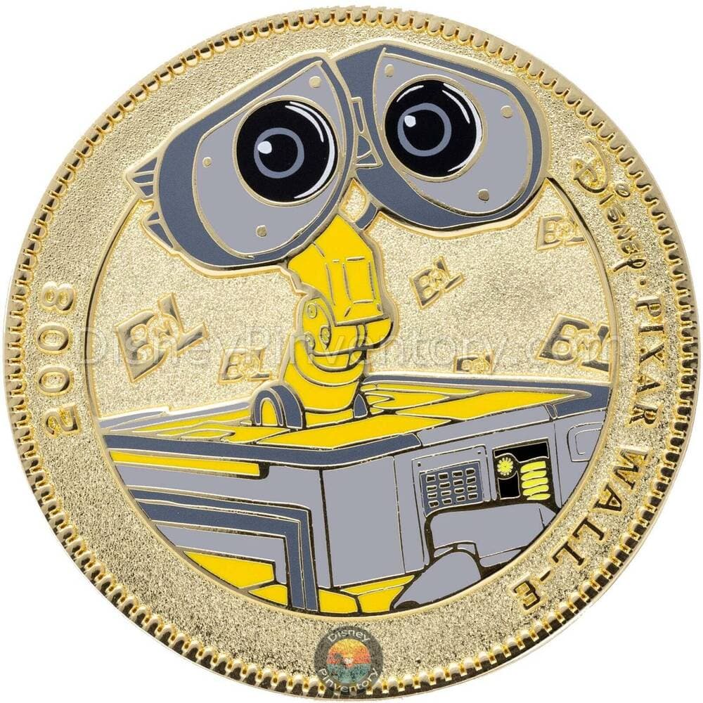 Disney Pixar Wall-E Coin Pin - PALM Exclusive - Pin 45133