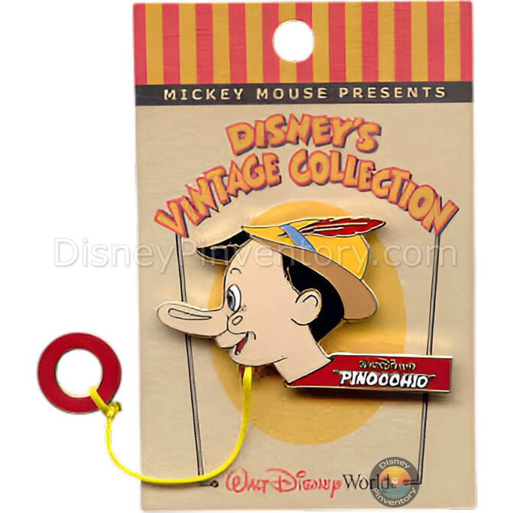 Disney's Vintage Collection #1 - Pinocchio Ring Toss - Pin 45189
