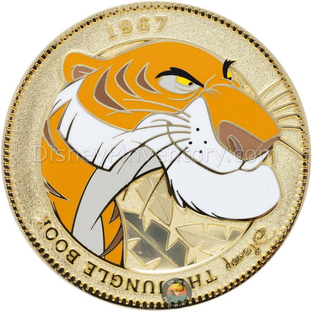 Disney The Jungle Book Shere Khan Coin Pin - PALM Exclusive - Pin 45288