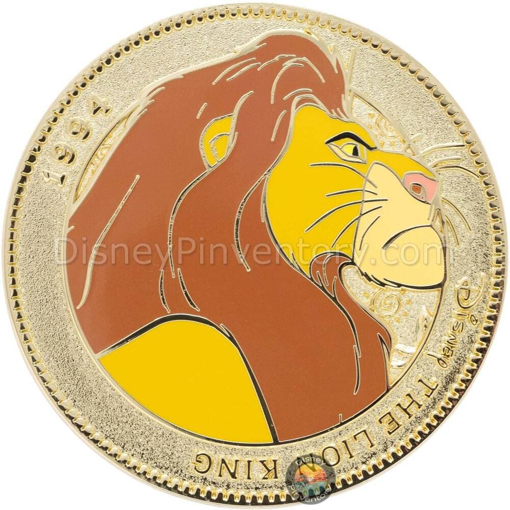 Disney The Lion King Mufasa Coin Pin - PALM Exclusive - Pin 45289
