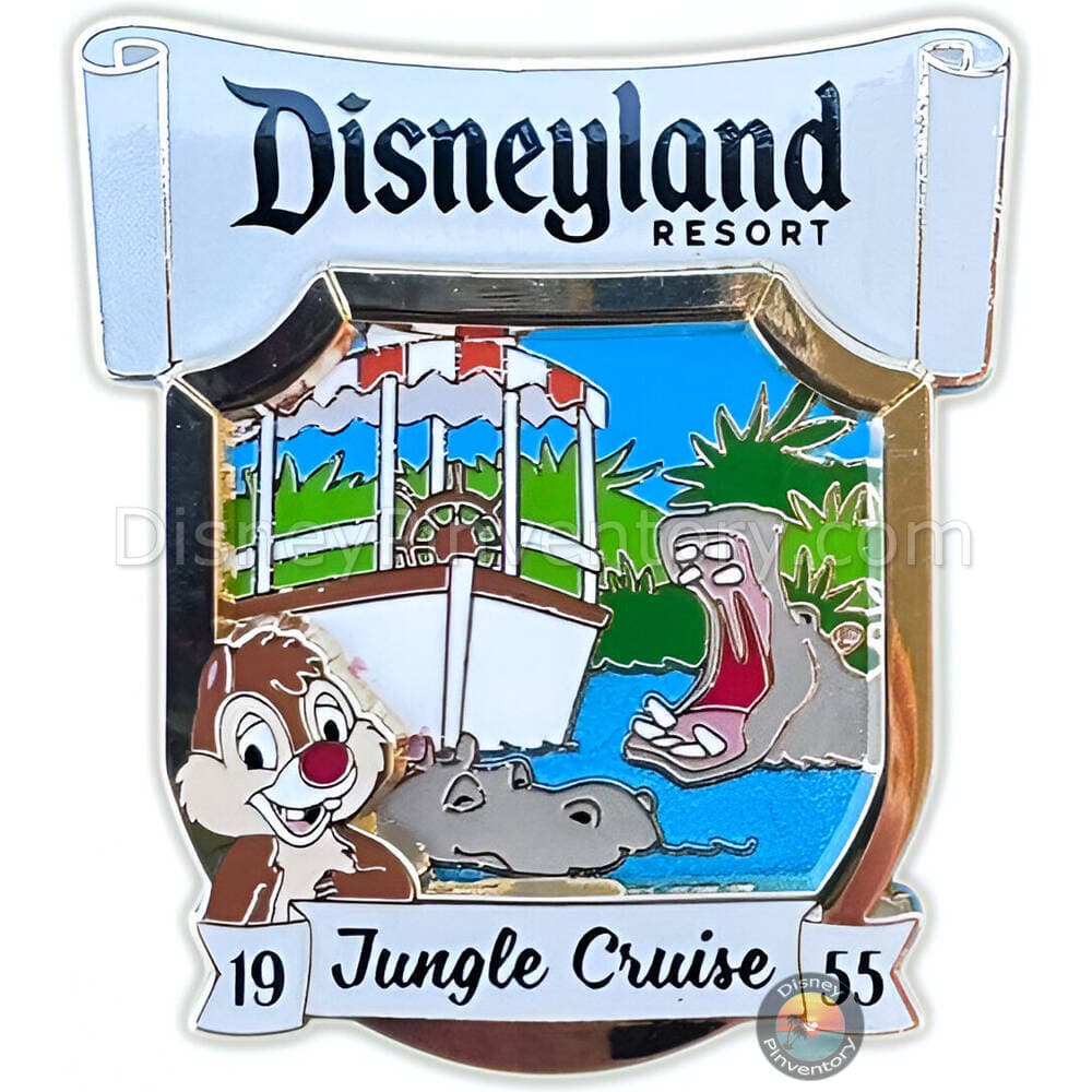 Disneyland Opening Day Attraction Posters: Jungle Cruise Dale - Pin 45298