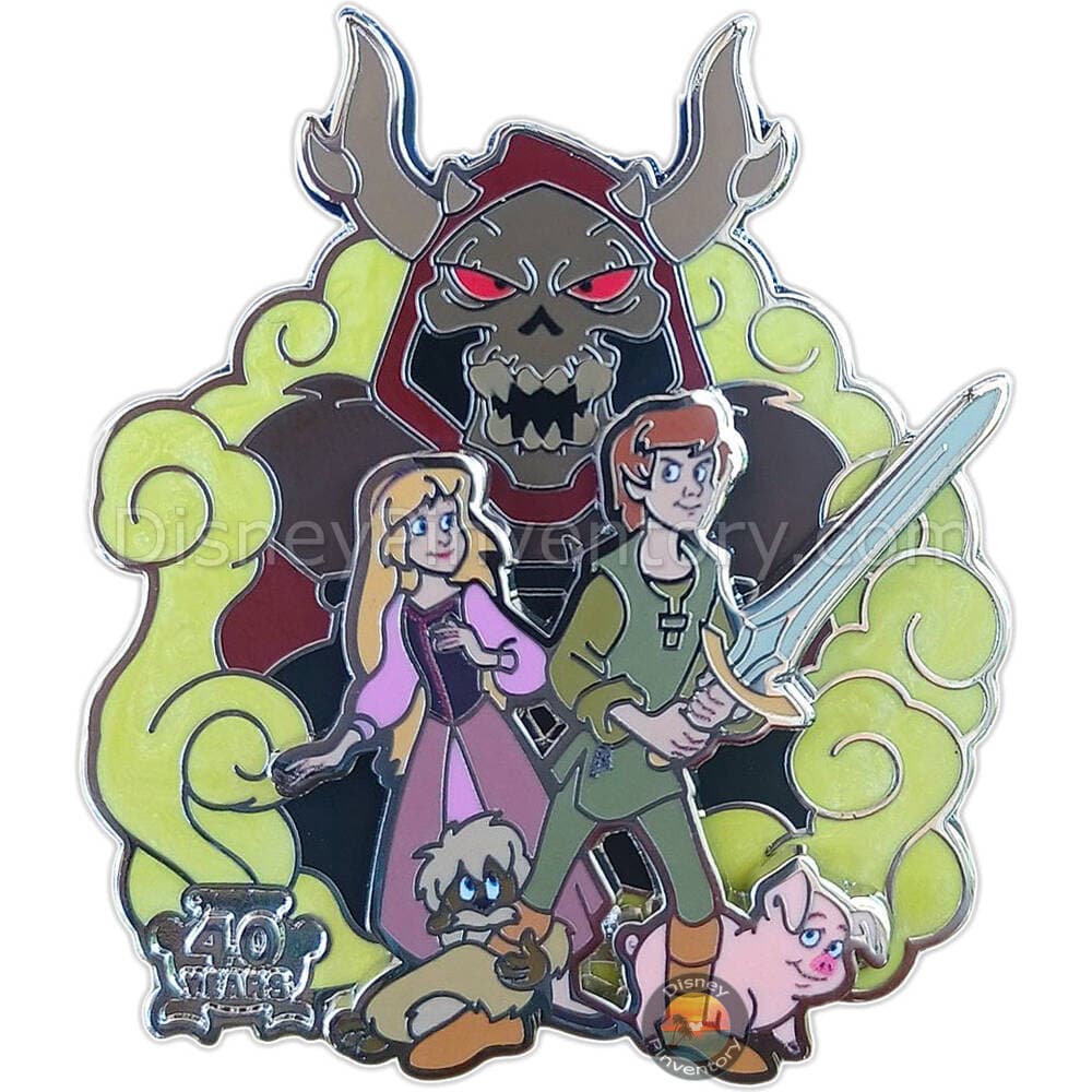 Black Cauldron 40th Anniversary Pin - Pin 45300