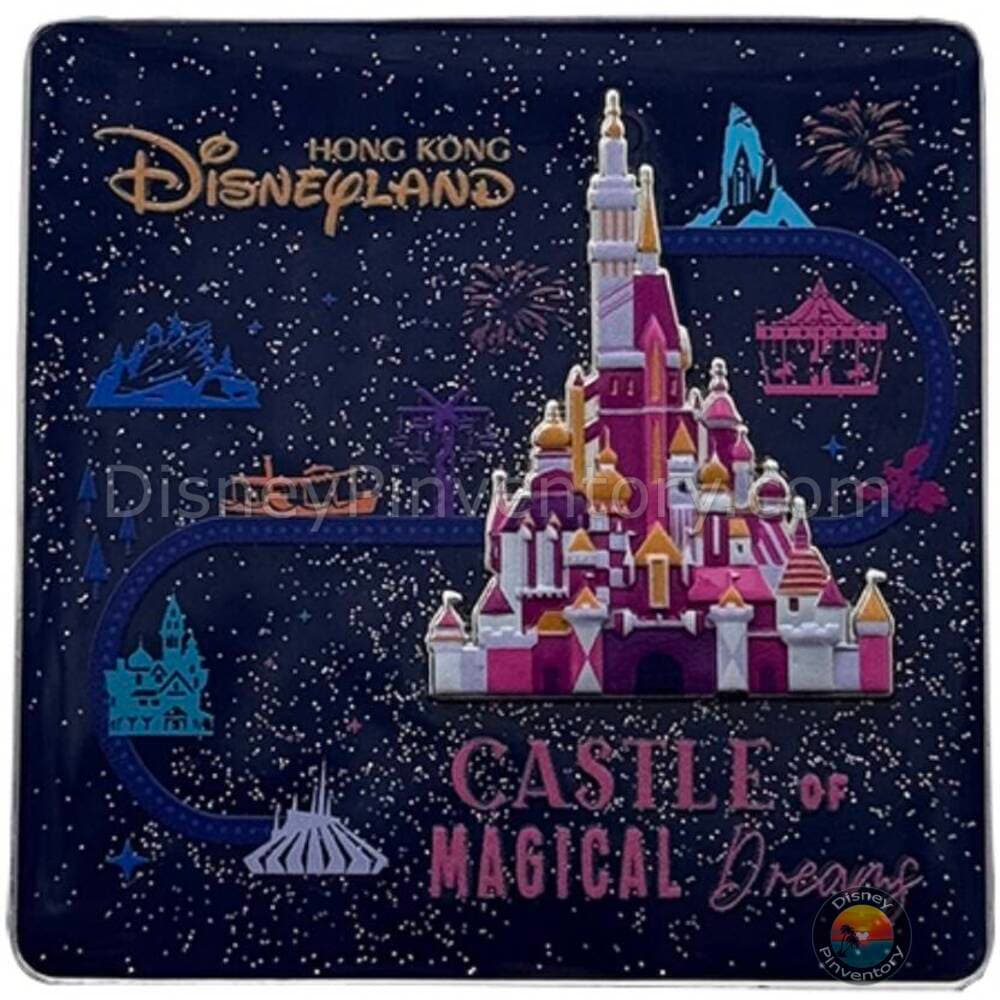 Hong Kong Disneyland Skyline Pin - Pin 45331