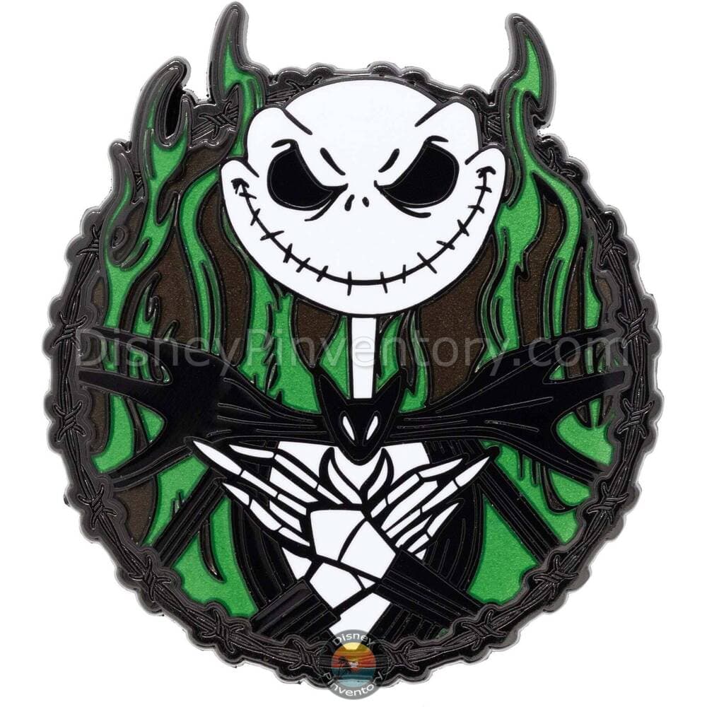 Disney Nightmare Before Christmas Thorns & Embers - Jack Skellington Pin - PALM Exclusive - Pin 45438