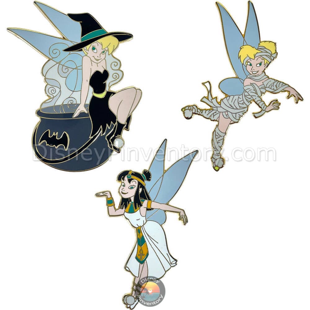 Masquerade Party Tinker Bell Pin Set -- 3-Pc. - Pin 45554