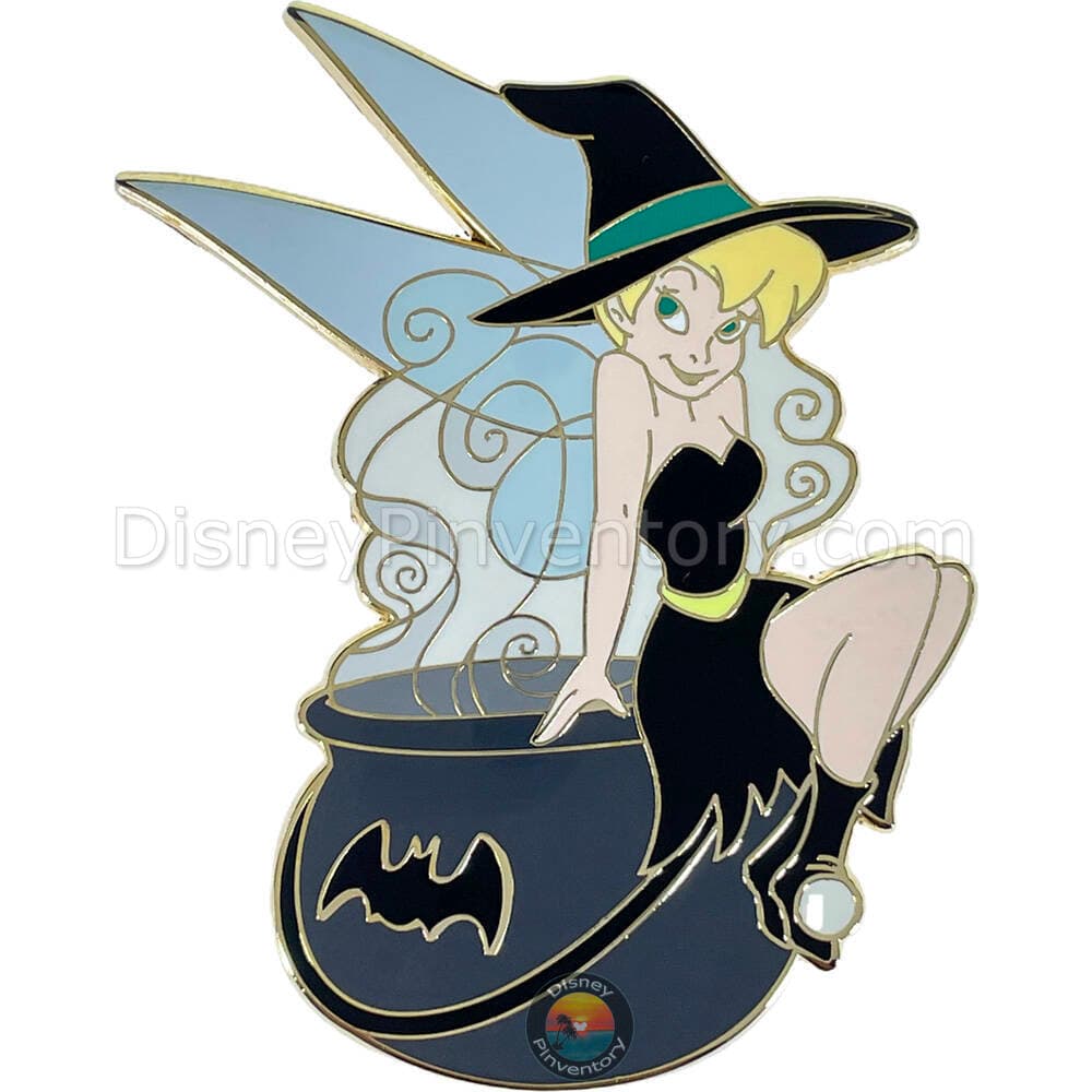 Masquerade Party Tinker Bell Pin Set - Tinker Bell as a Witch - Pin 45555