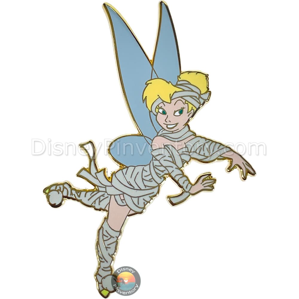 Masquerade Party Tinker Bell Pin Set - Tinker Bell as a Mummy - Pin 45556