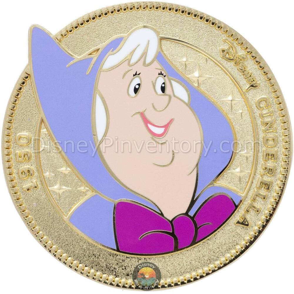 Disney Cinderella Fairy Godmother Coin Pin - PALM Exclusive - Pin 45663