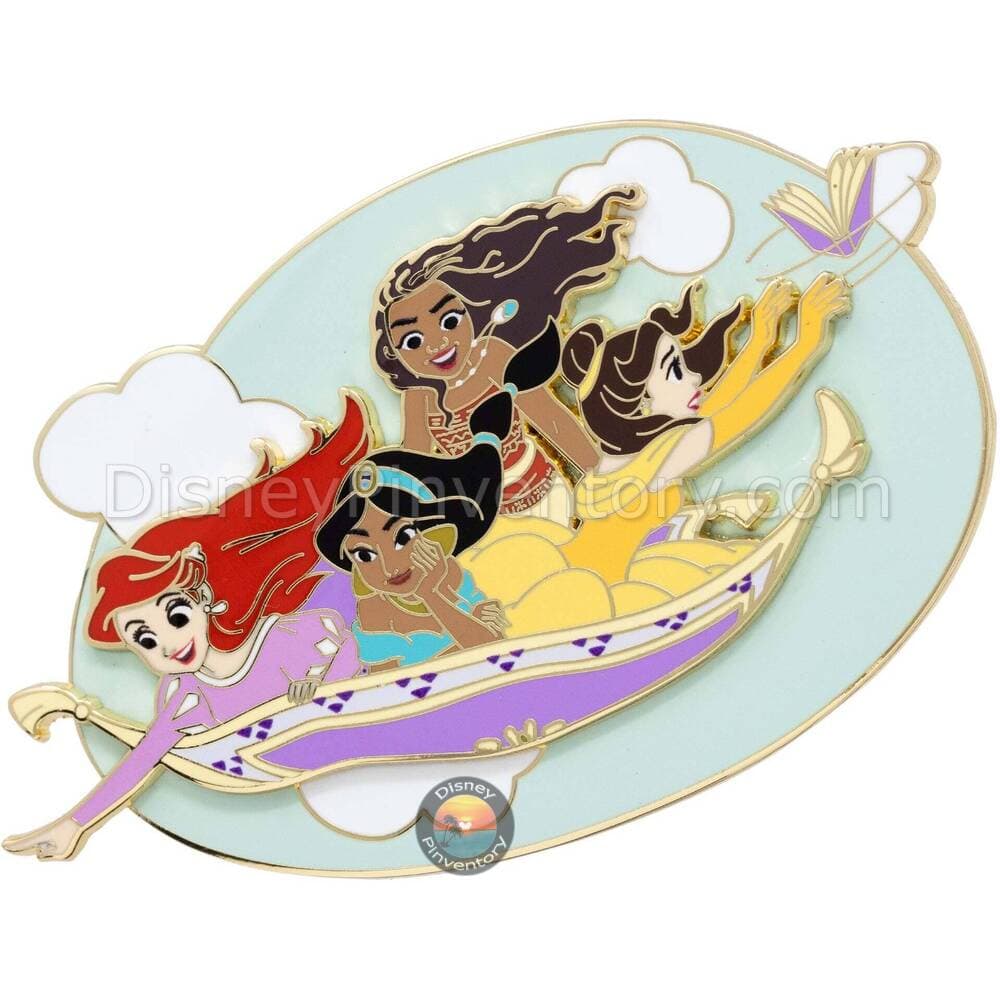 Disney Princess Magic Carpet Ride Jumbo Pin - PALM Exclusive - Pin 45708