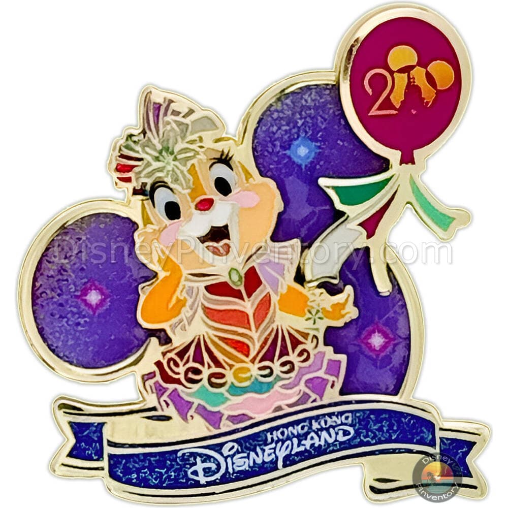 20th Anniversary Grand Celebration Clarice Pin - Hong Kong Disneyland - Pin 45723