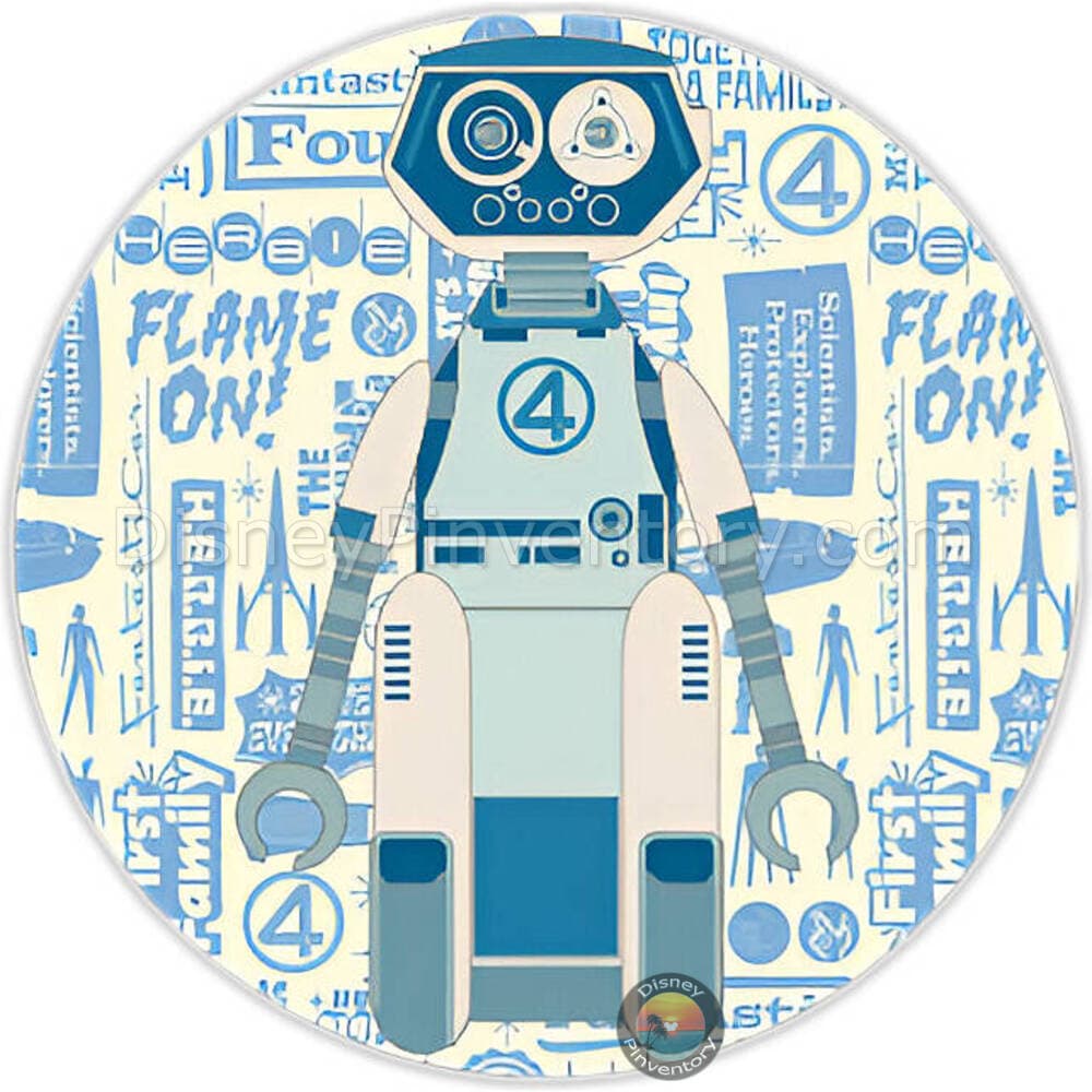The Fantastic Four: First Steps H.E.R.B.I.E. Pin - Disney Studio Store Hollywood - Pin 45770