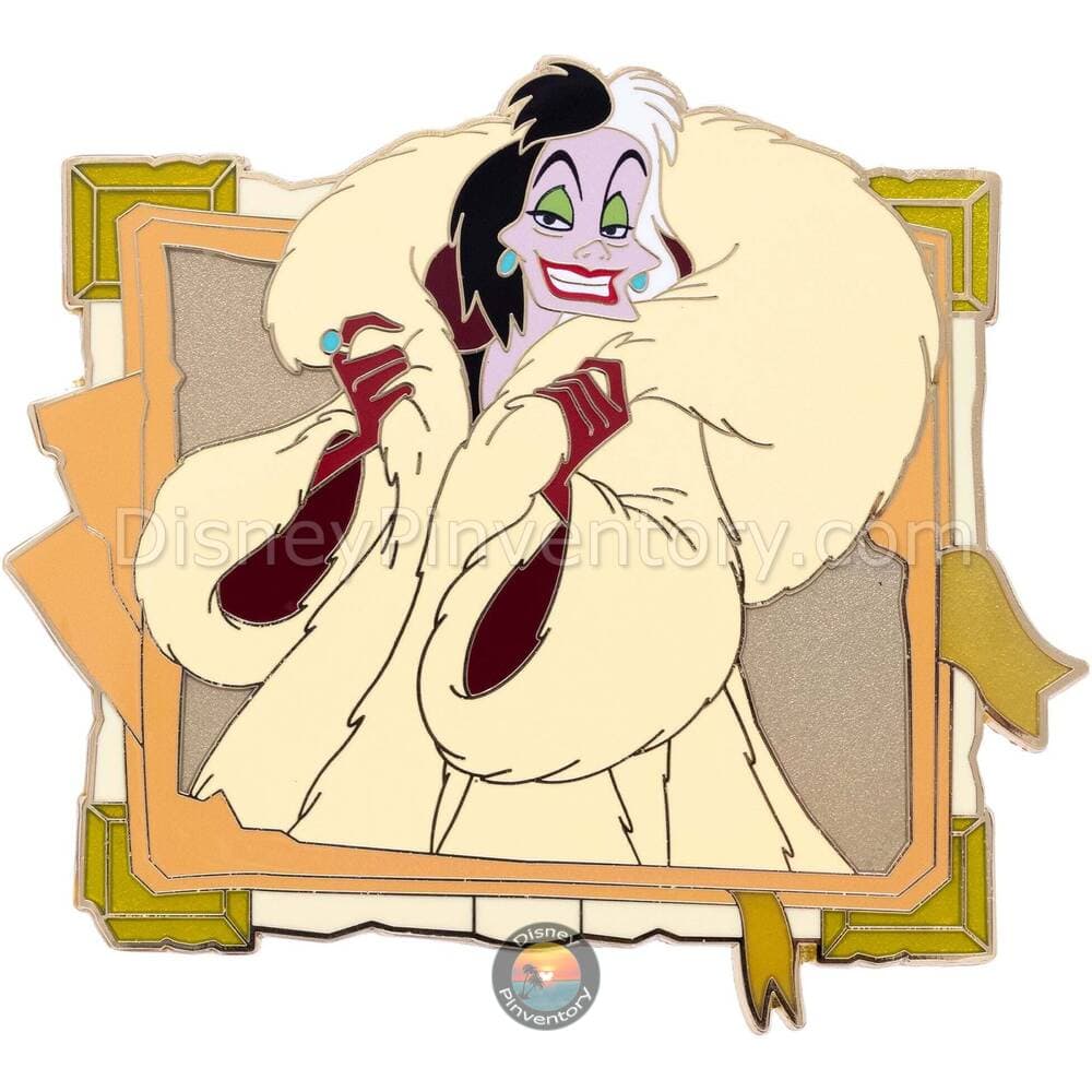Disney Villains Spellbooks Series Cruella de Vil Pin - PALM Exclusive - Pin 45794