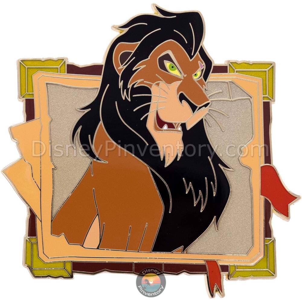 Disney Villains Spellbooks Series Scar Pin - PALM Exclusive - Pin 45800