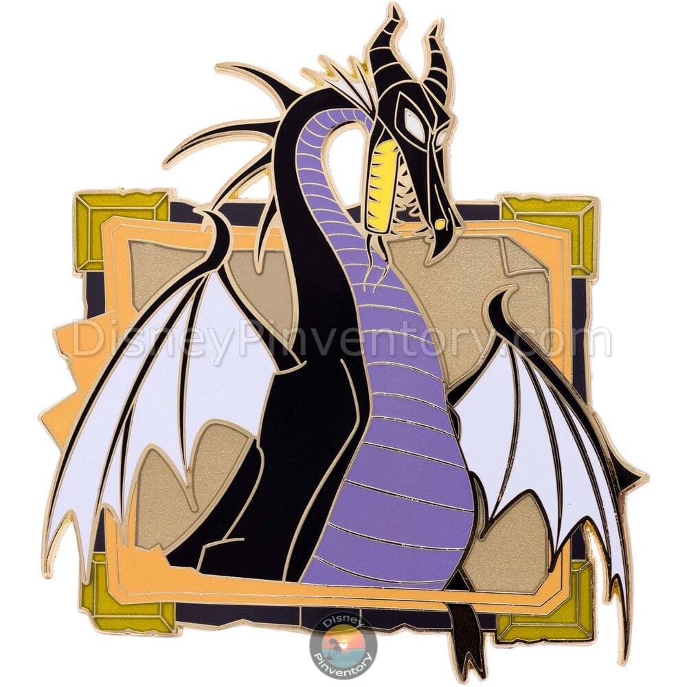 Disney Villains Spellbooks Series Maleficent as Dragon Completer Pin - PALM Exclusive - Pin 45802
