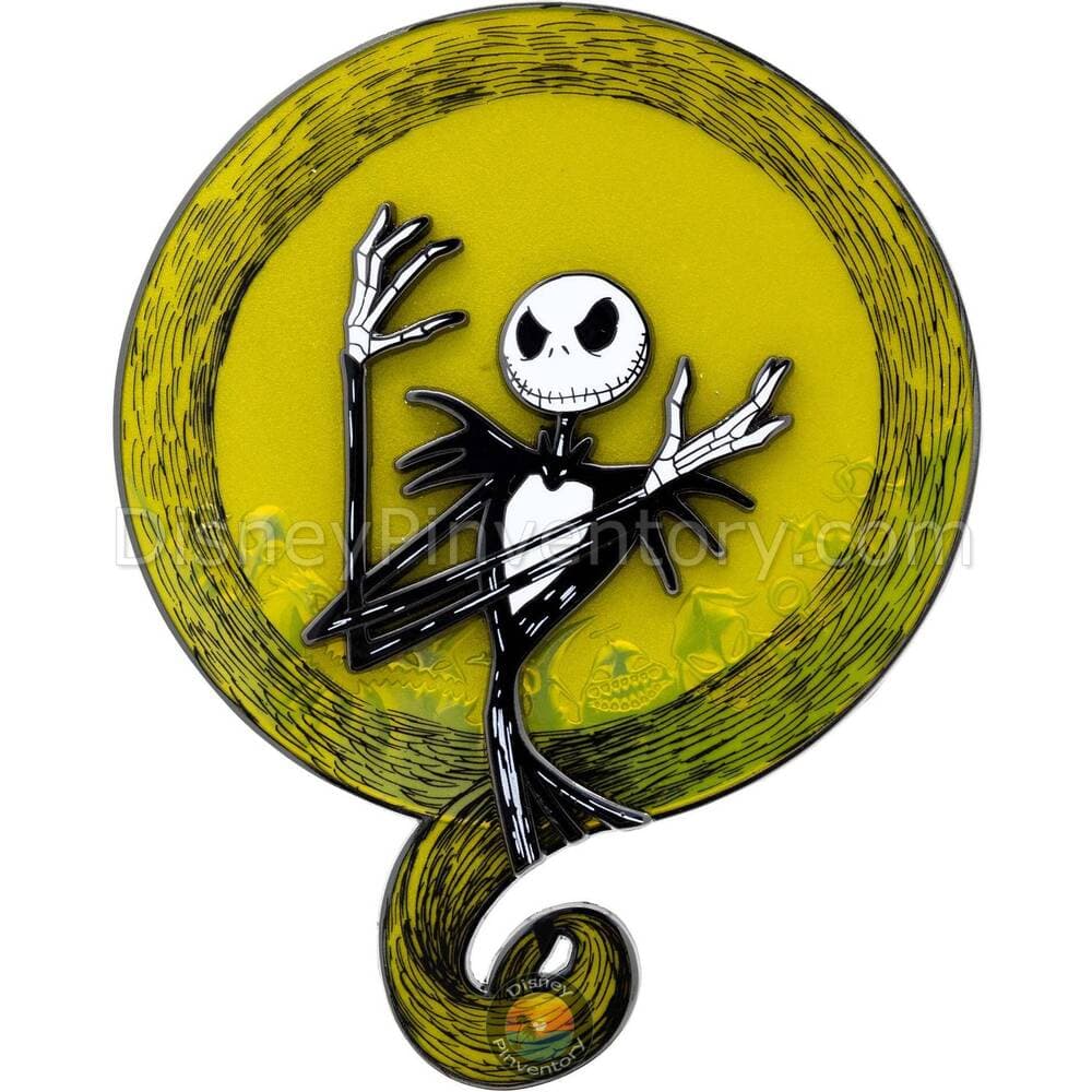 Nightmare Before Christmas Jack Skellington Moonlight Madness Pin - PALM Exclusive - Pin 45805