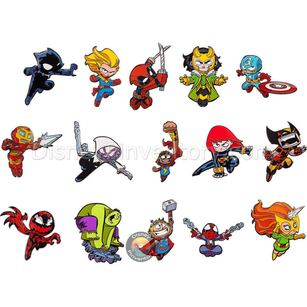 Marvel Made Skottie Young Premier Bundle Pin Set - Pin 45831