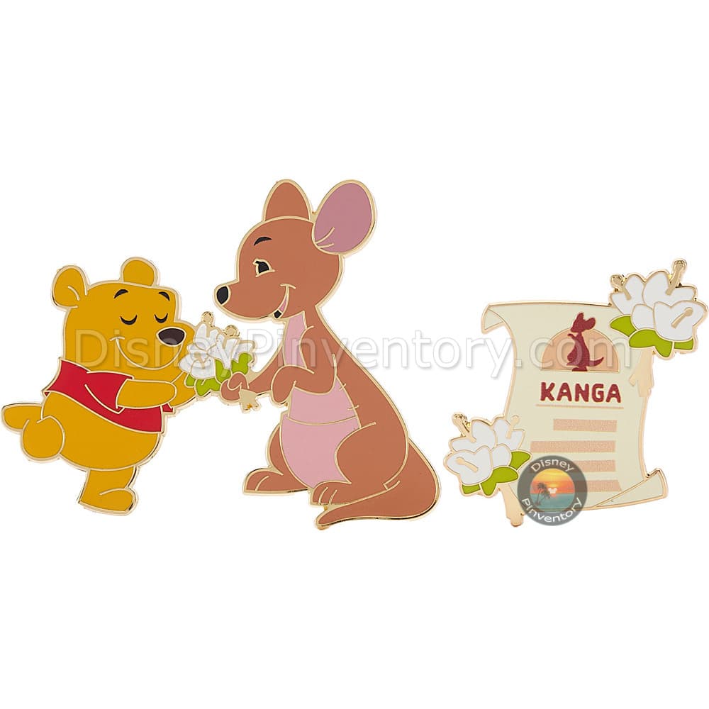 Winnie the Pooh and Kanga Pin Set - Hundred Acre Wood Series - August - Pin 45894