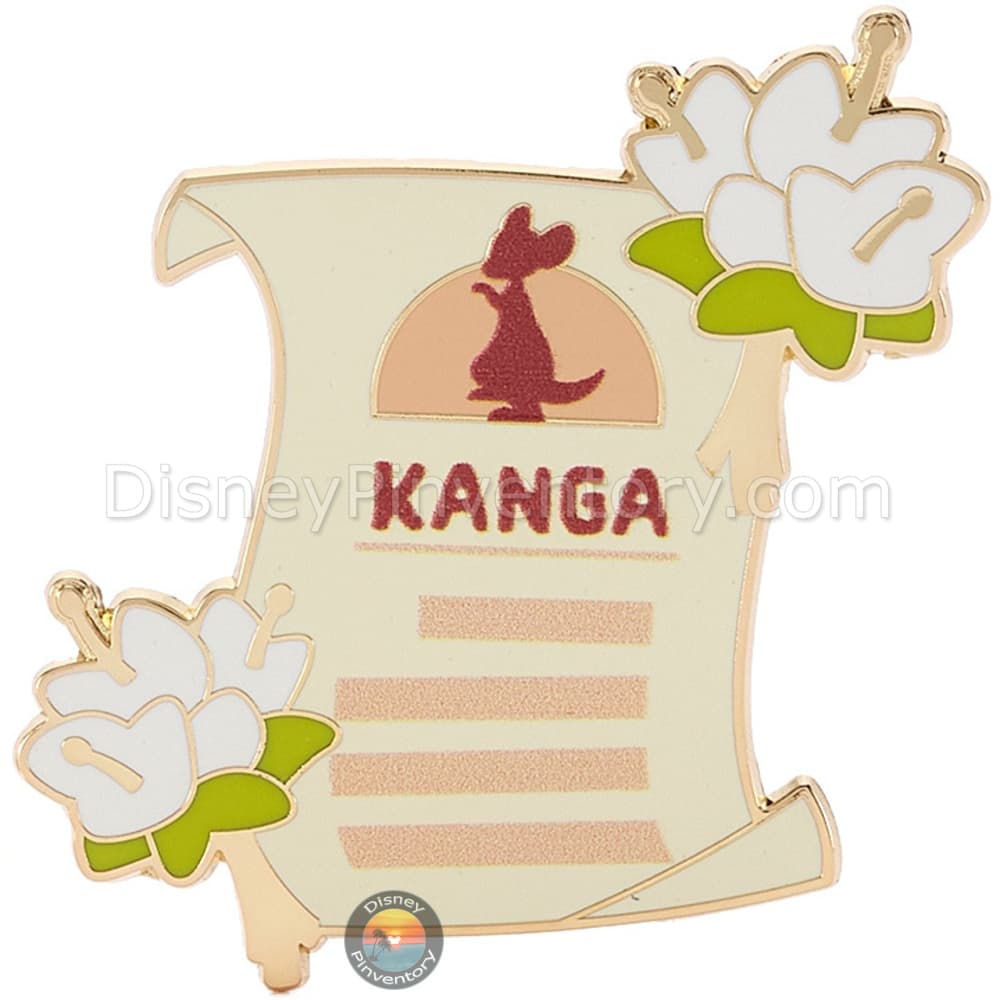 Winnie the Pooh and Kanga Pin Set - Note Pin Only - Hundred Acre Wood Series - August - Pin 45896