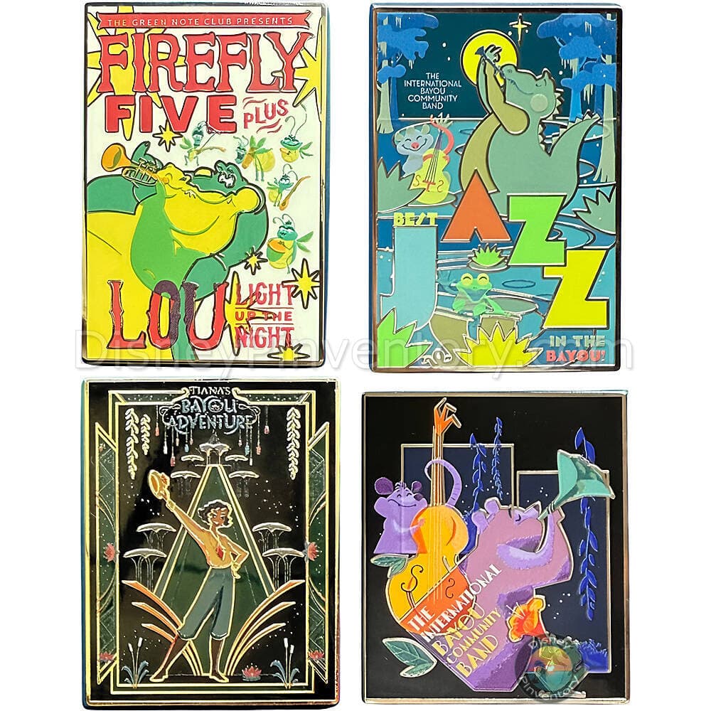 Tiana's Bayou Adventure Booster Pin Set - Pin 46004