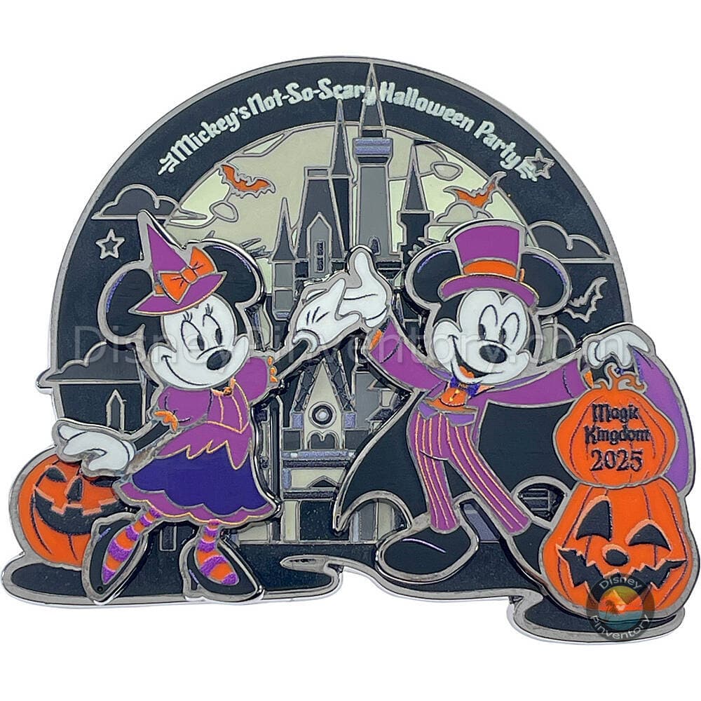 Mickey's Not So Scary Halloween Party 2025: Boxed Set Minnie & Mickey Mouse Completer Pin - Pin 46031