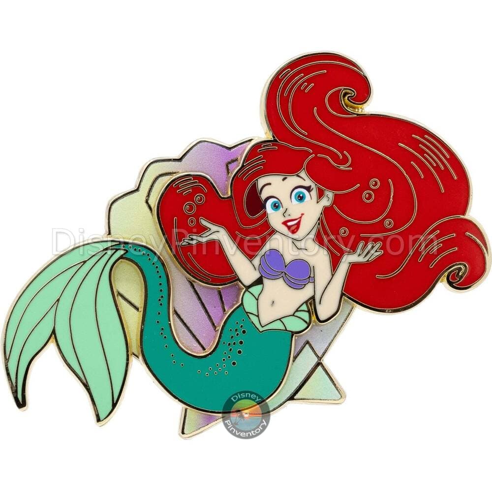 Disney The Little Mermaid Iridescent Shell Ariel Pin - PALM Exclusive - Pin 46046