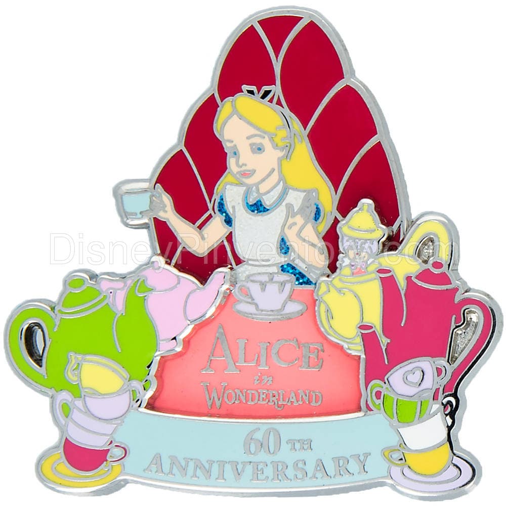 Alice In Wonderland 60th Anniversary Pin - Pin 46065