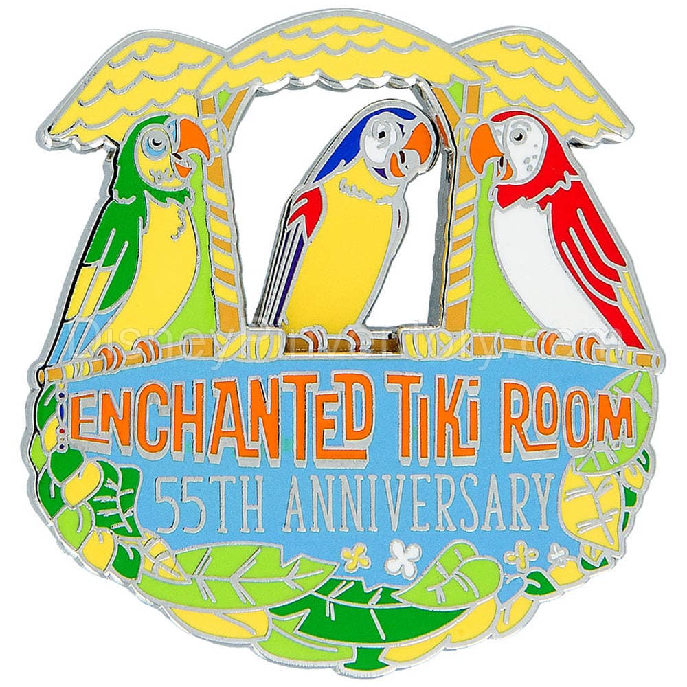 Enchanted Tiki Room 55th Anniversary - Pin 46071