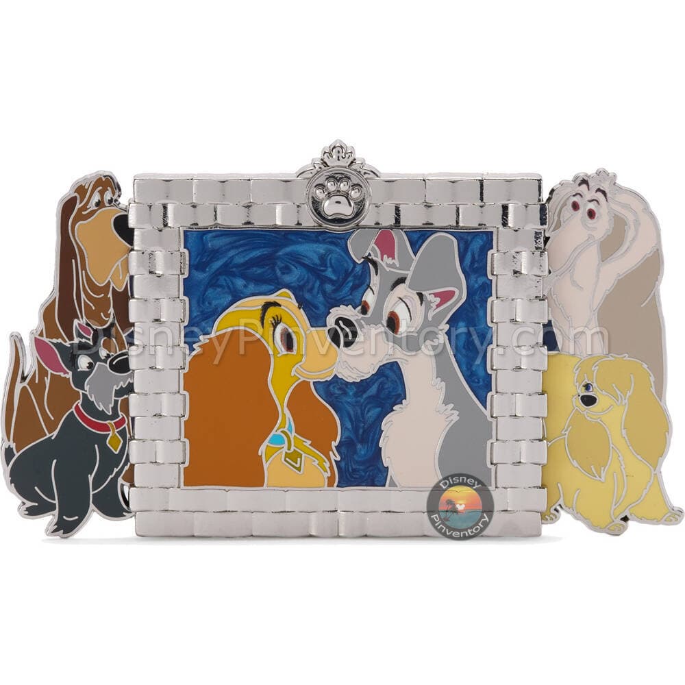Happily Ever After: Lady and the Tramp Slider Pin - Pin 46123