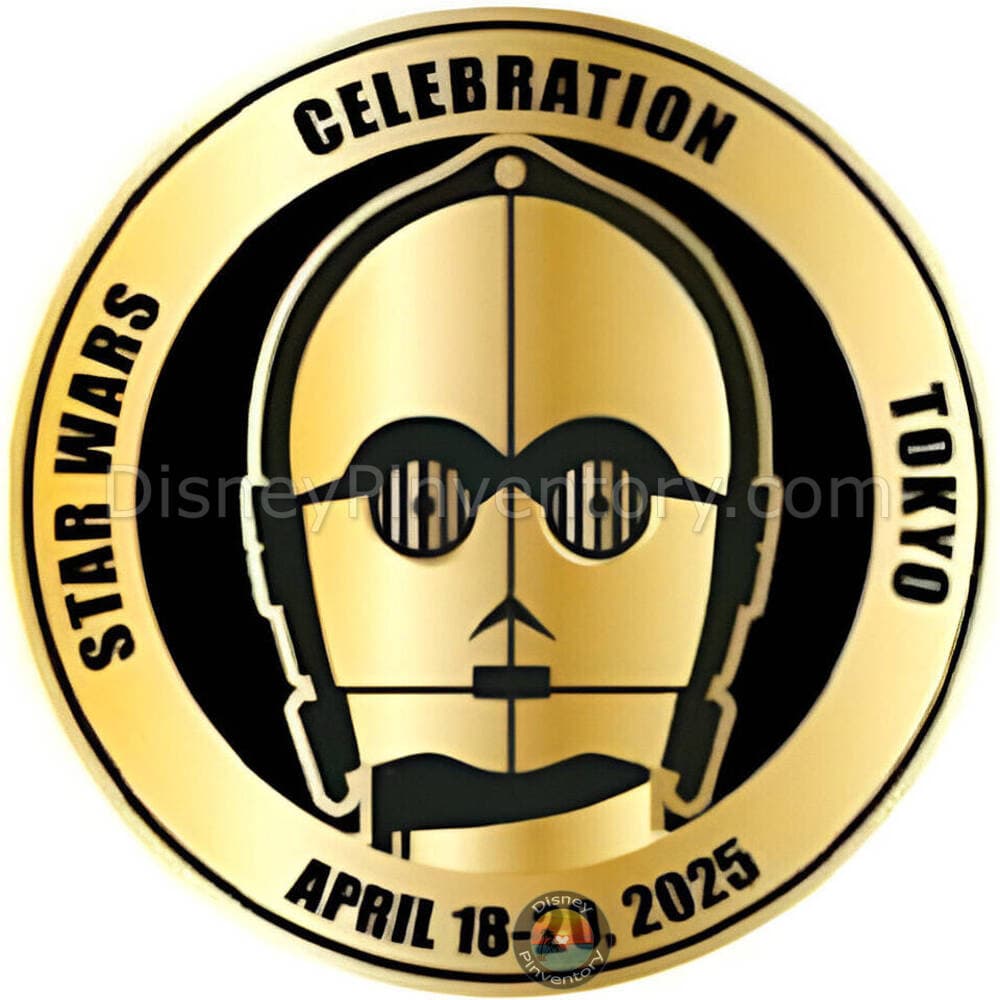 Star Wars C-3PO Pin - Star Wars Celebration 2025 - Pin 46133