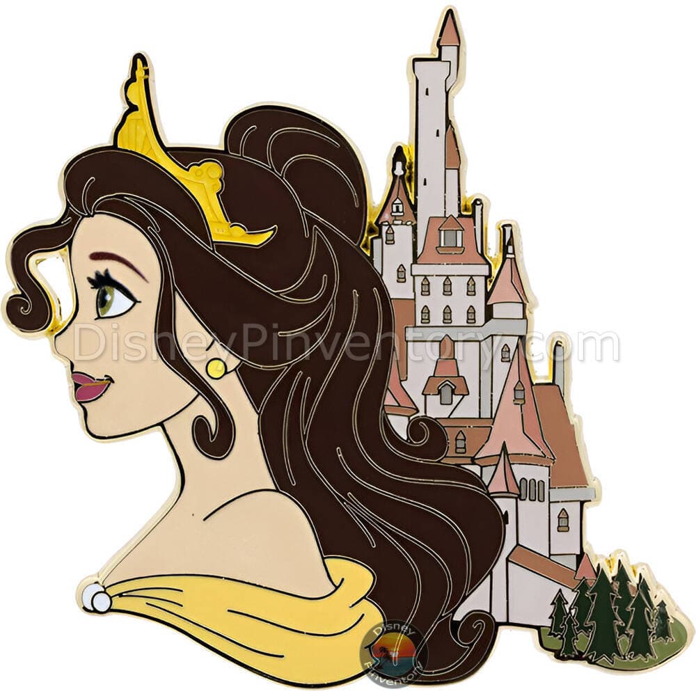 Disney Princess Royal Realms Series - Belle Pin - PALM Exclusive - Pin 46252