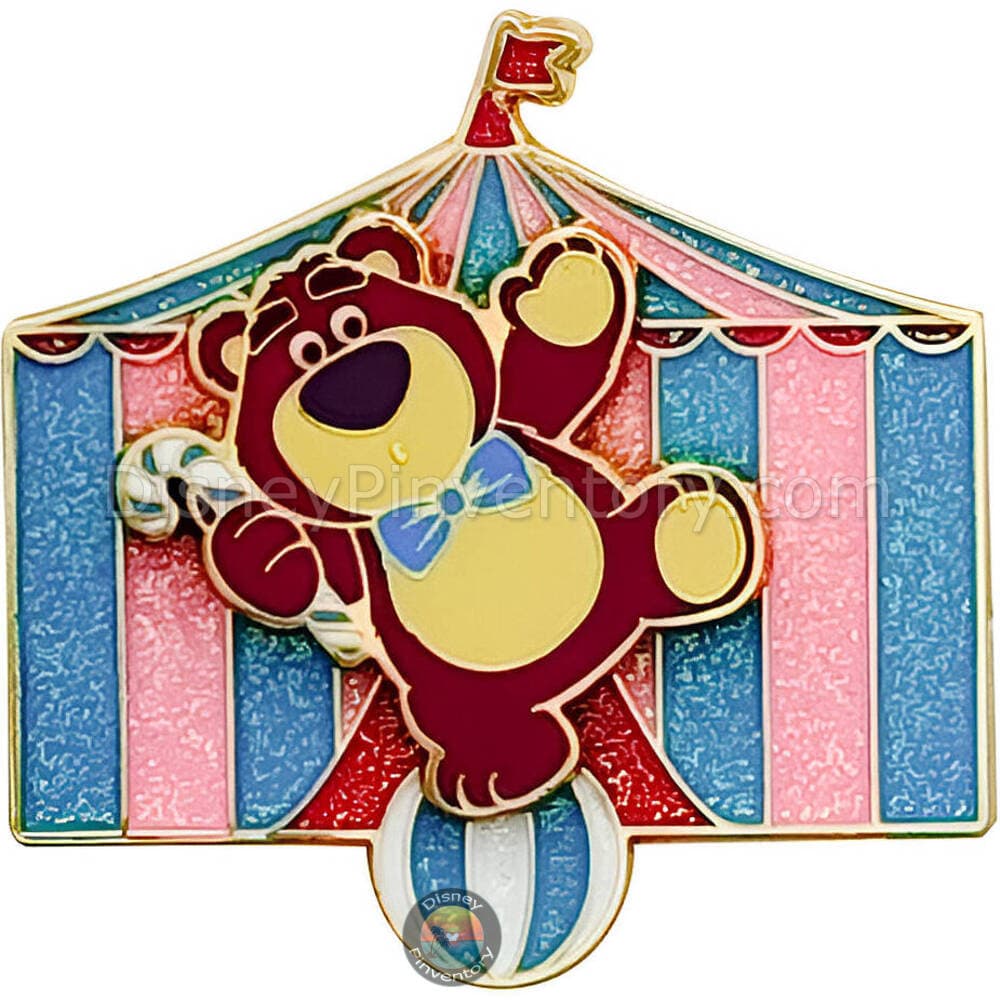 Lotso Bouncing on the Ball Pin - Hong Kong Disneyland - Pin 46272