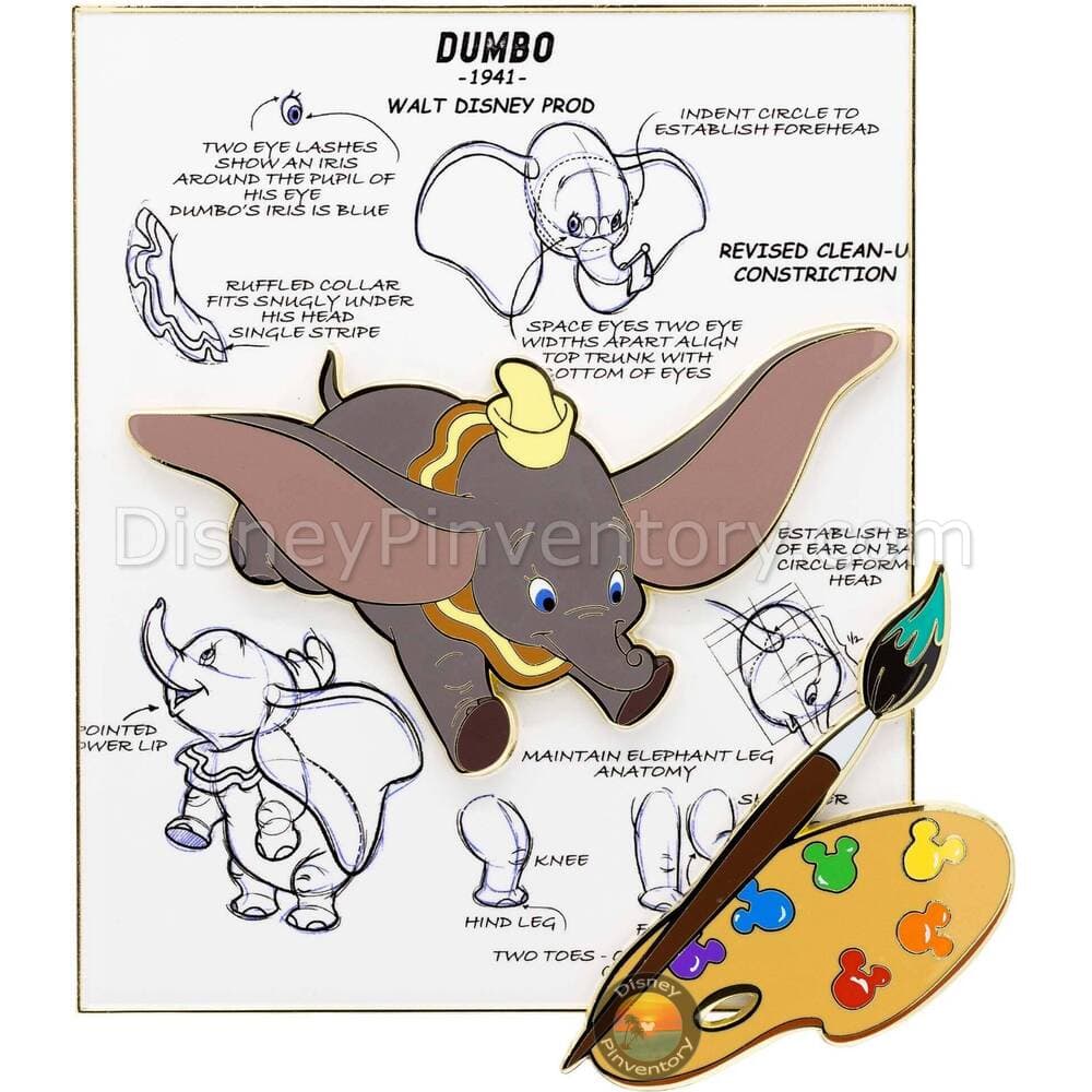 Disney Ink and Paint - Dumbo Pin - PALM Exclusive - Pin 46281