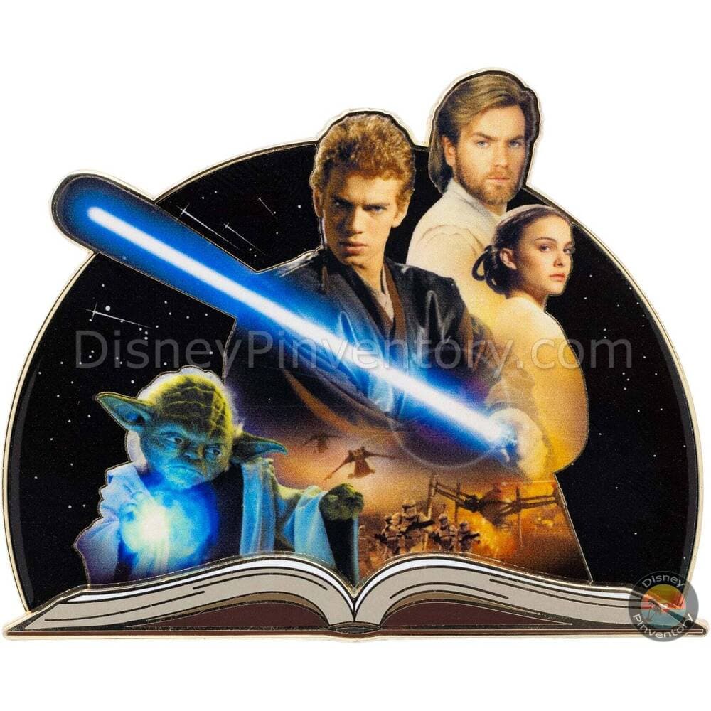 Star Wars Once Upon a Time Storybook Attack of the Clones Pin - PALM Exclusive - Pin 46288