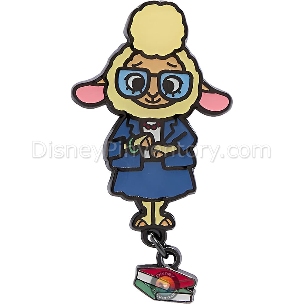 Loungefly Disney Zootopia Charmed Blind Box Pin Set - Bellwether - BoxLunch Exclusive - Pin 46311