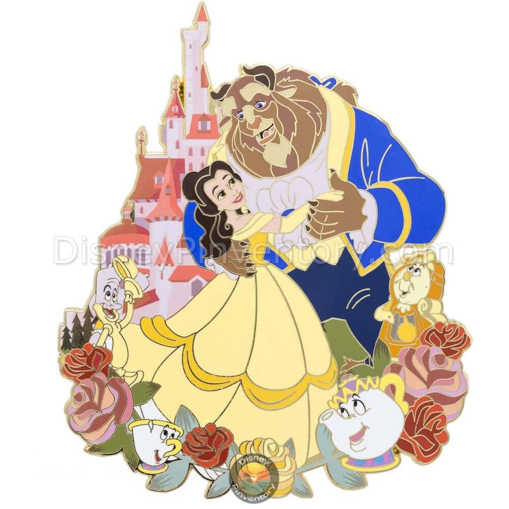 Disney Beauty and the Beast Castle Jumbo Pin - PALM Exclusive - Pin 46346