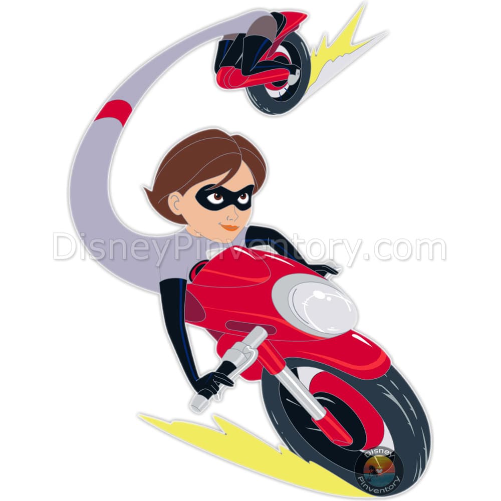Disney Grand Prix: Elastigirl Pin - Destination D23 2025 - WDI - Pin 46352