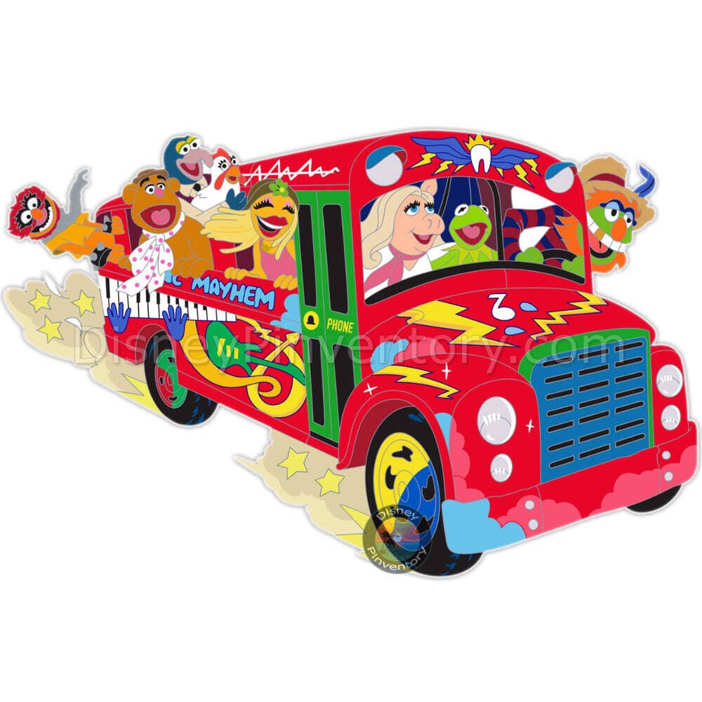 Disney Grand Prix: The Muppets Pin - Destination D23 2025 - WDI - Pin 46357