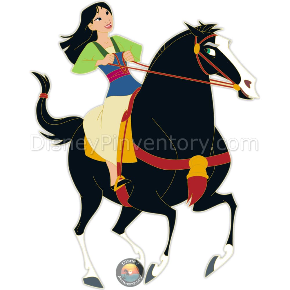 They're Off: Mulan & Khan Pin - Destination D23 2025 - WDI - Pin 46361