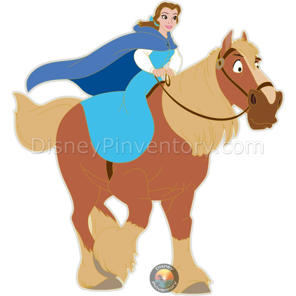 They're Off: Belle & Phillipe Pin - Destination D23 2025 - WDI - Pin 46363