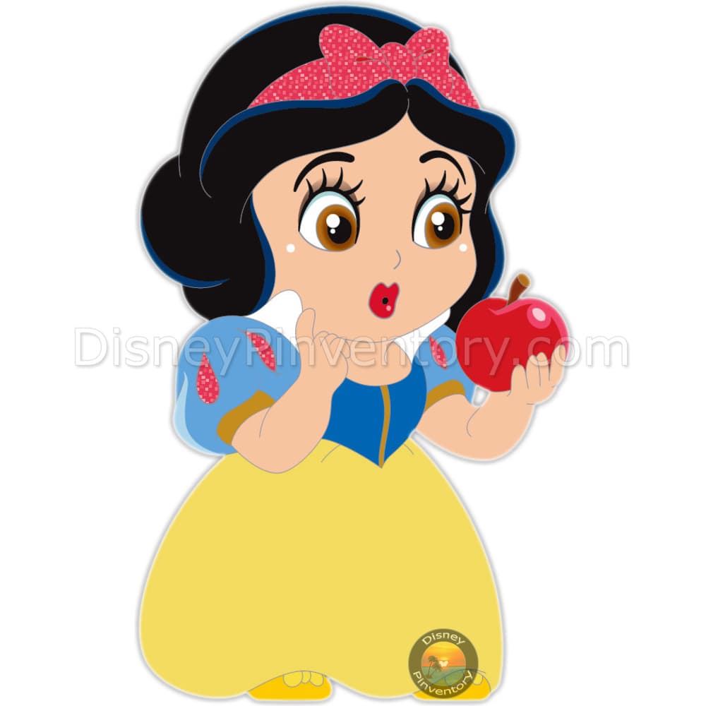 Chibi Heroines: Snow White Pin - Destination D23 2025 - WDI - Pin 46370